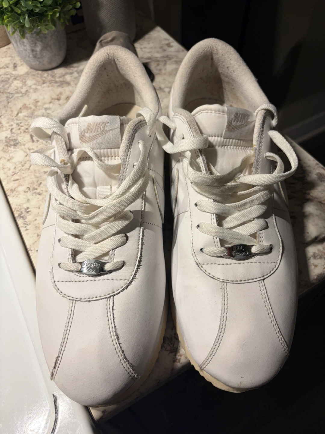 Nike Cortes white size 12