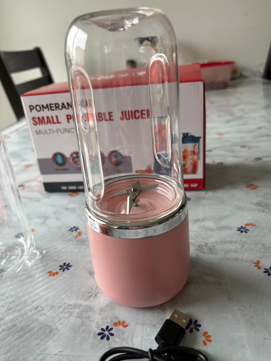 Brand New Portable Juicer Blender – Pink - photo 2