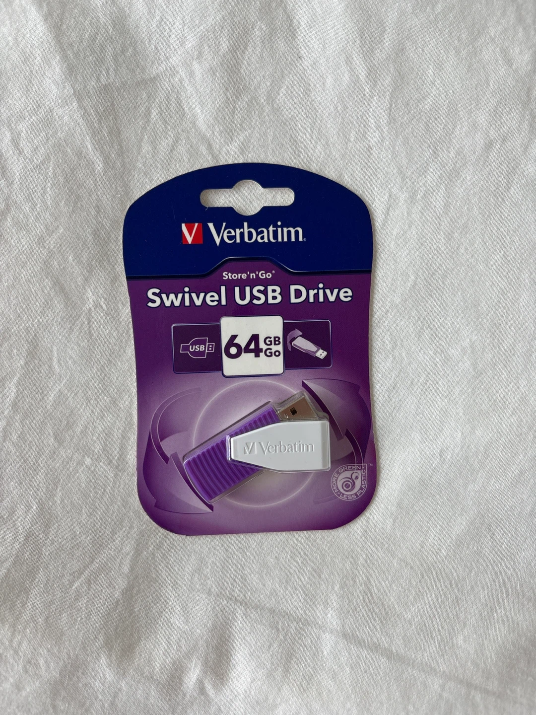 Verbatim 64GB USB Swivel Flash Drive