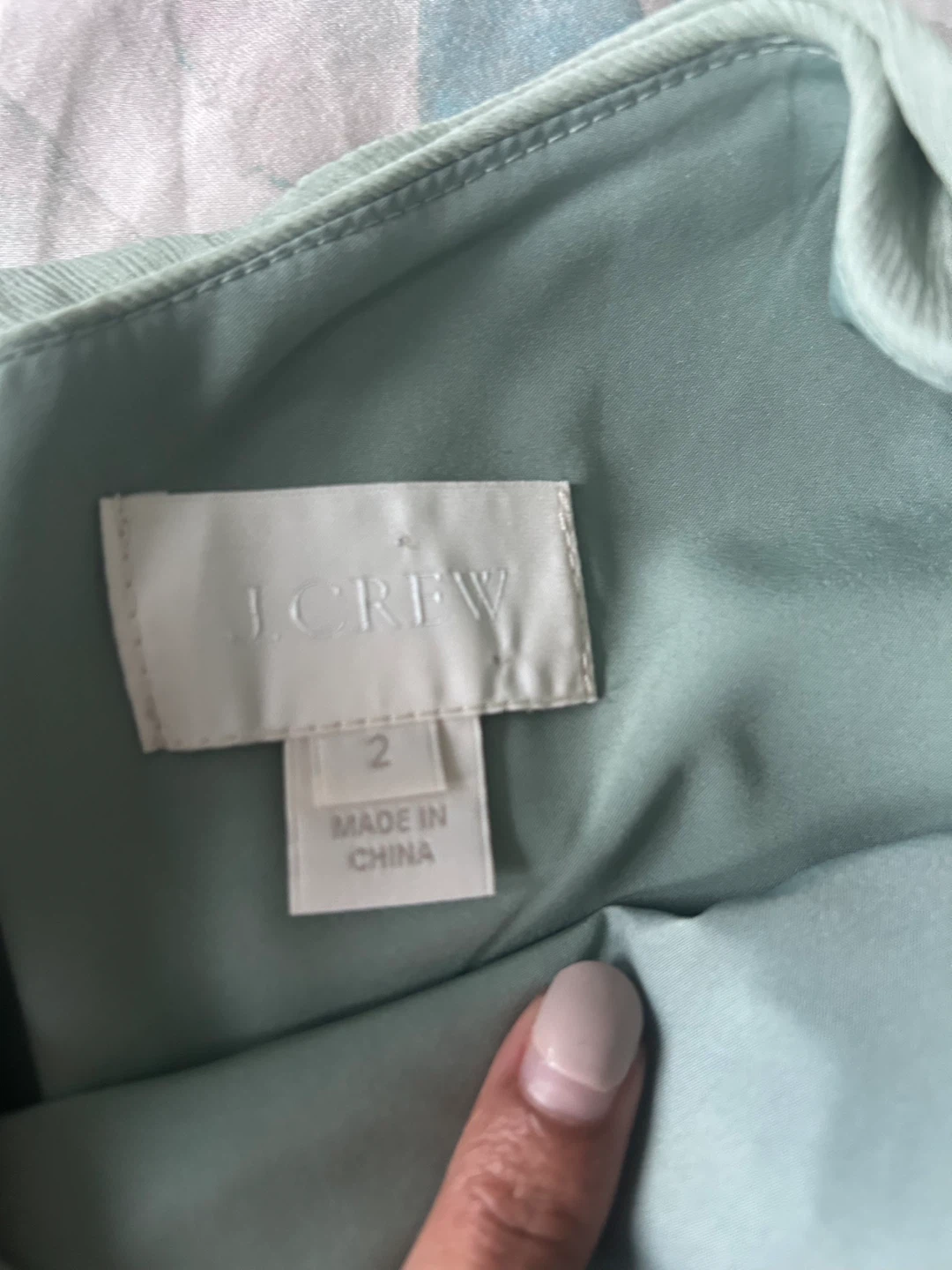 J. Crew One Shoulder Ruched Dress Size 2 - photo 2