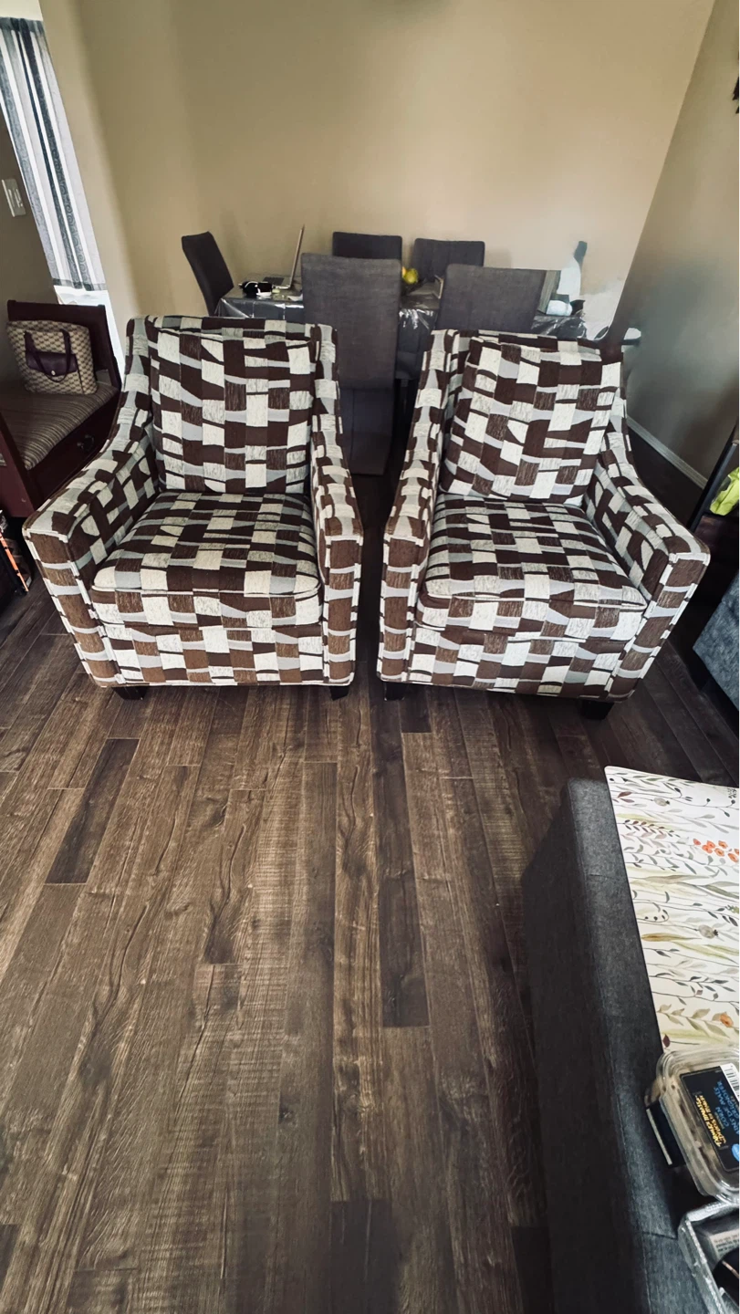 Set of Two Accent Chairs