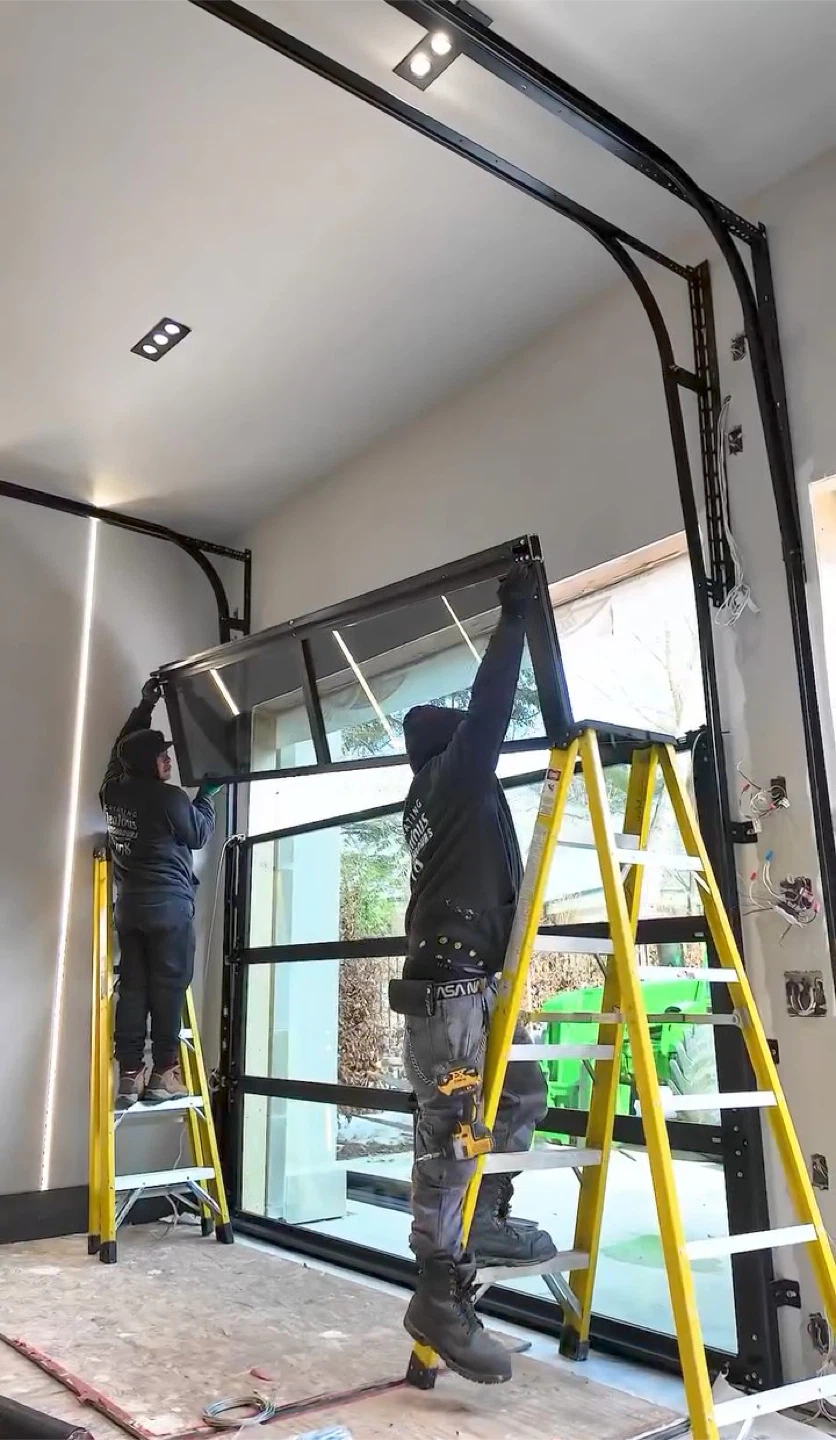 Only Glass Garage Doors- Best Price - Modern Design