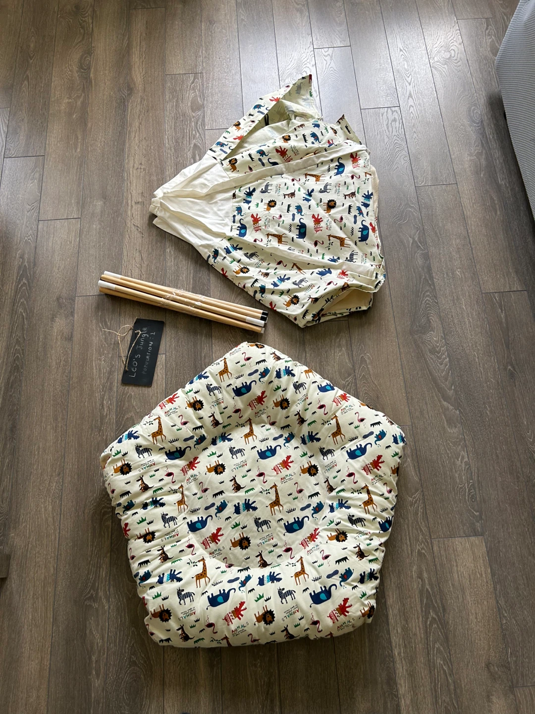 Dog/Cat Animal Print Teepee Tent - photo 3