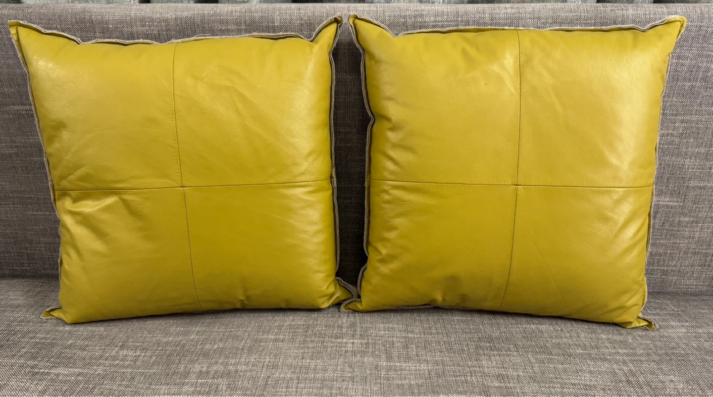 Two “Fluf” decorative pillows