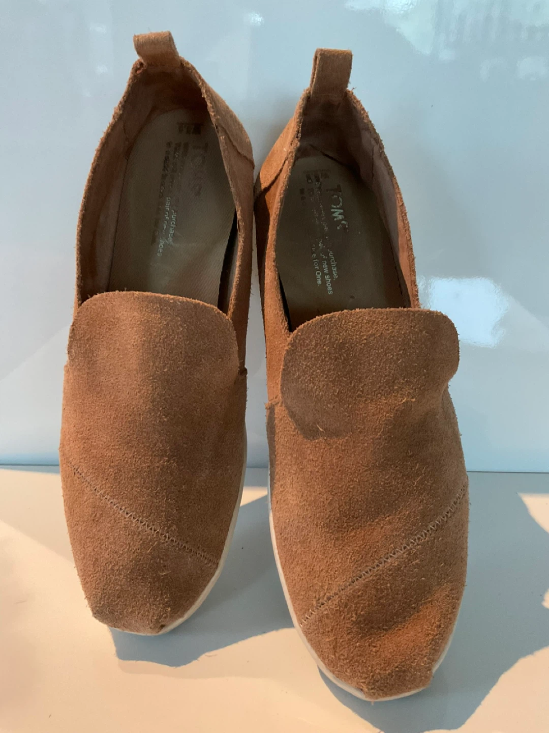 TOMS Suede Slip-On Shoes Size 8.5
