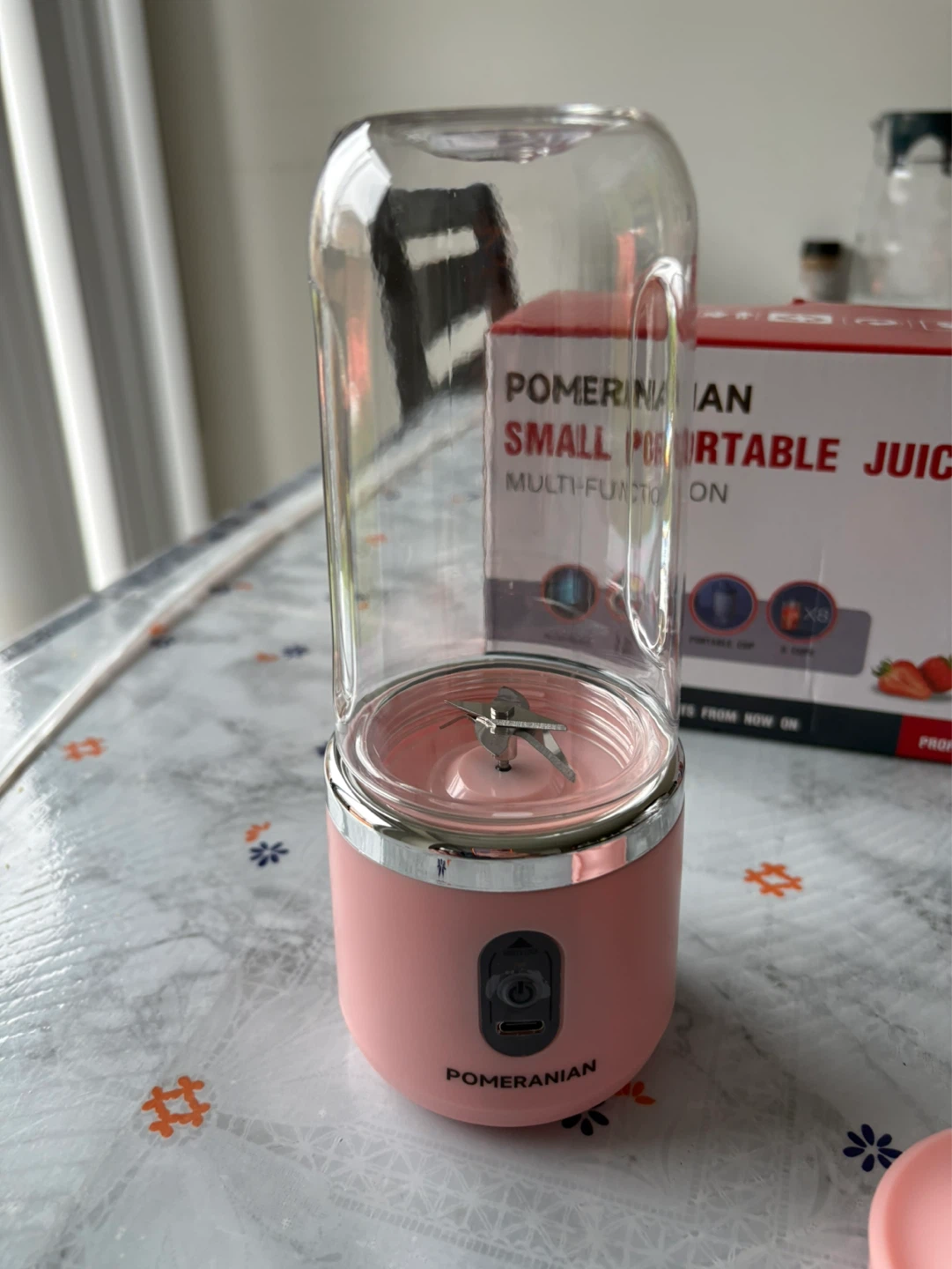 Brand New Portable Juicer Blender – Pink - photo 2