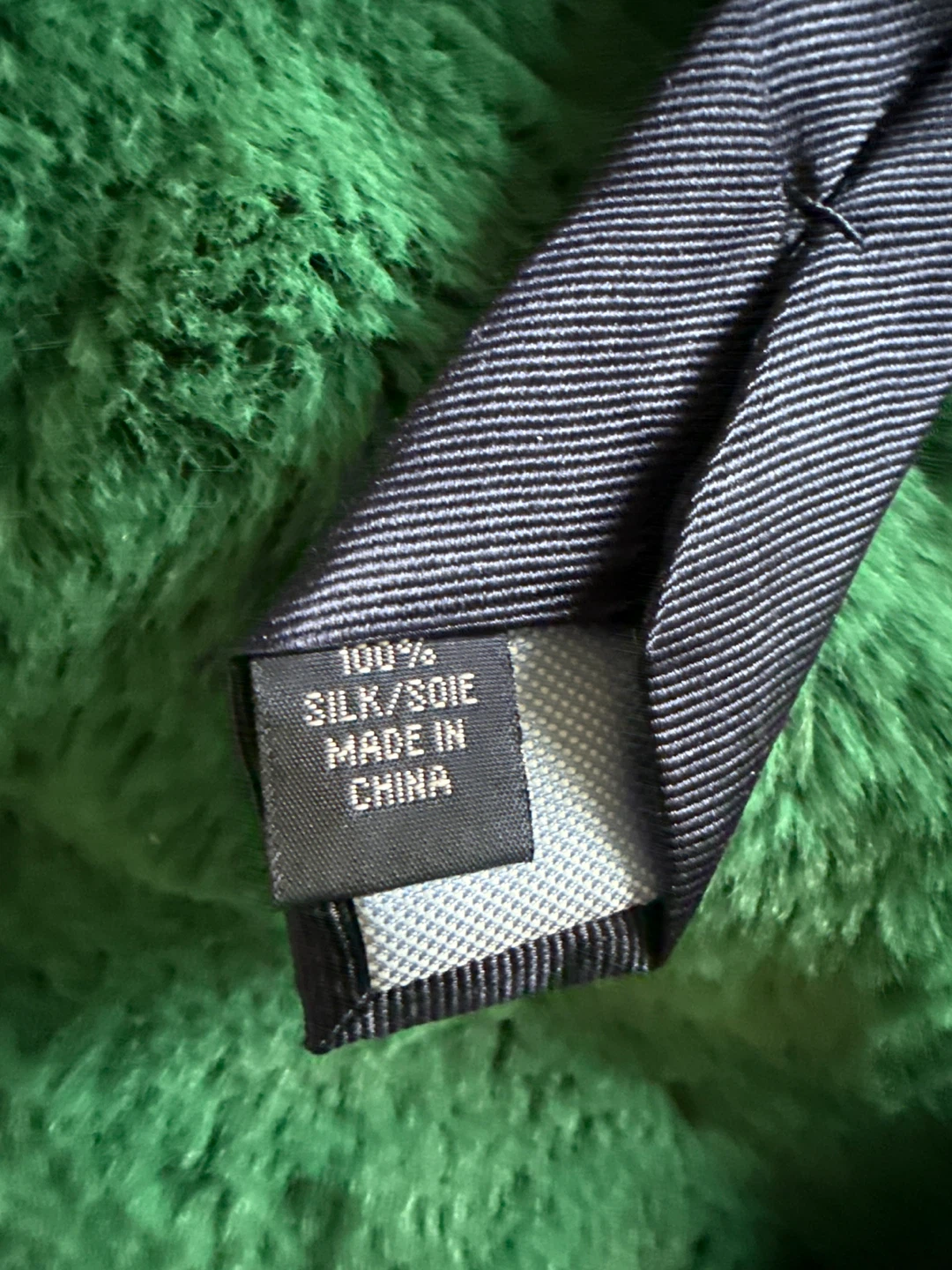 Tommy Hilfiger Navy Silk Tie - photo 3