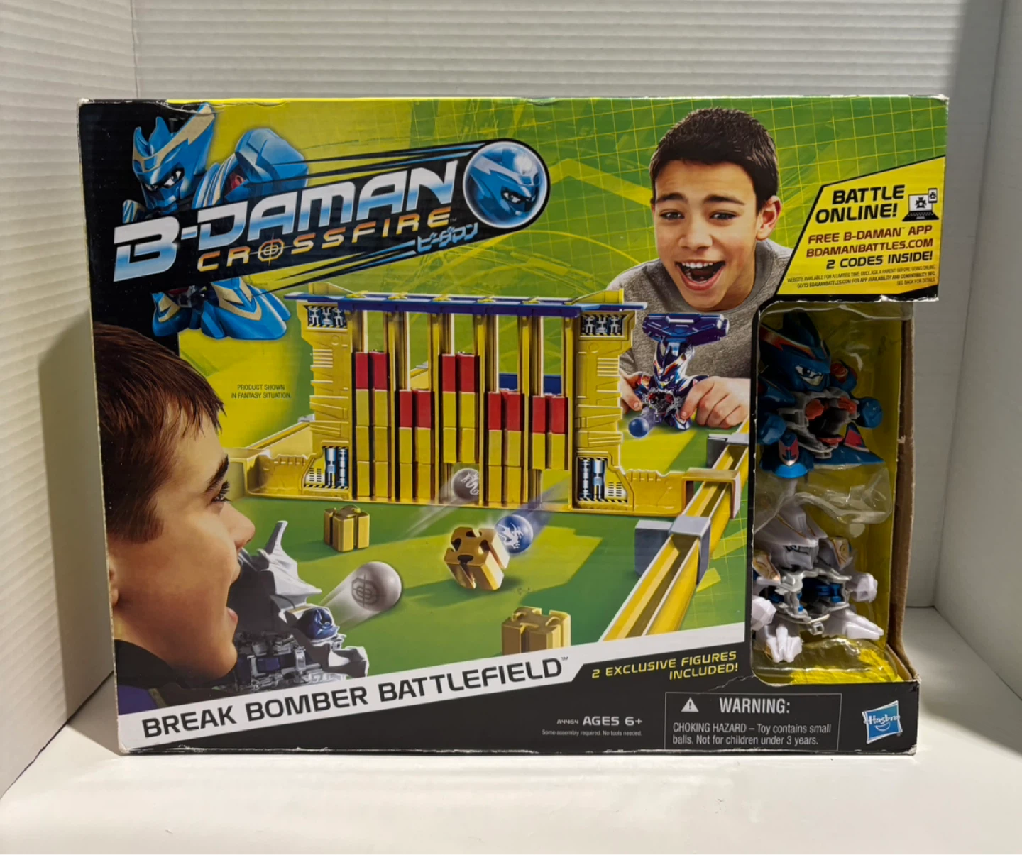 B-Daman Crossfire Break Bomber Battlefield Toy Set