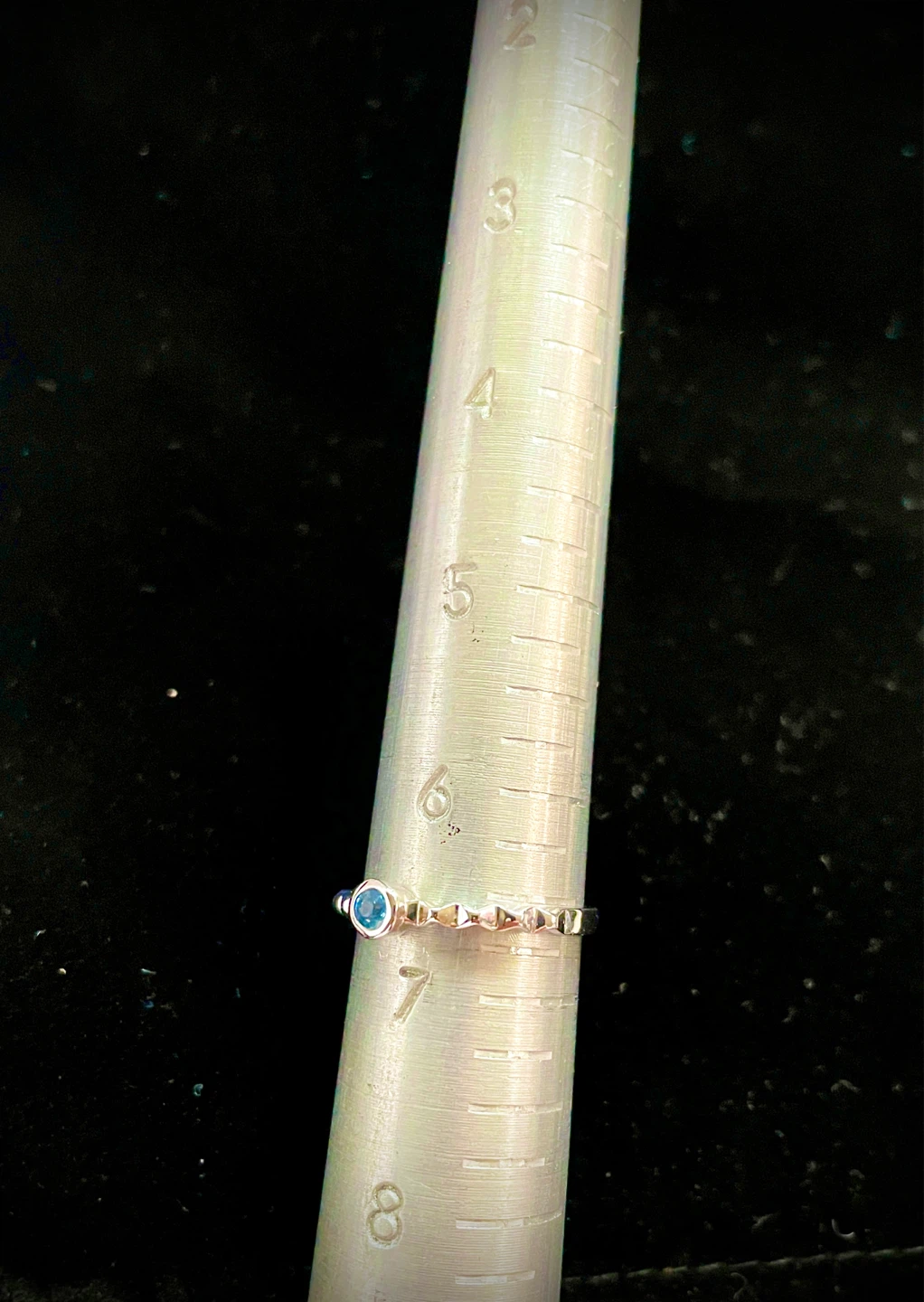 Blue Sapphire Ring - photo 3