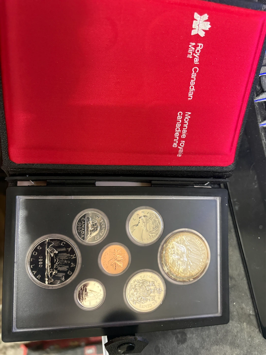 Royal Canadian Mint 1980，81，83，85，86，87，88，90 Coin Set - photo 2
