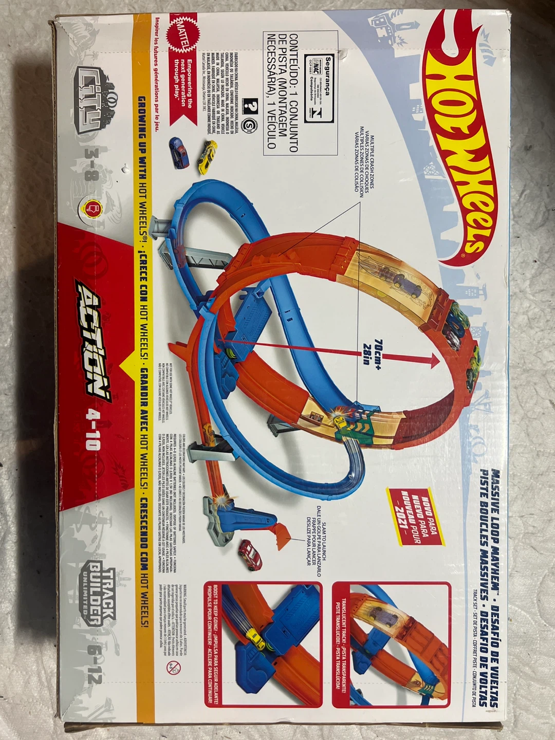 Hot Wheels Massive Loop Mayhem Track Set - photo 2