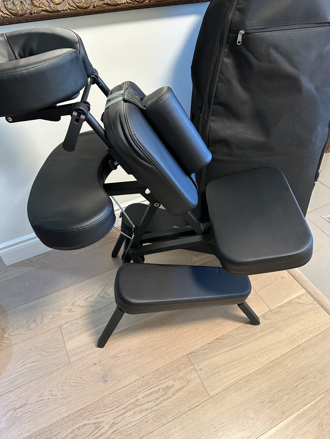 Black Massage Chair with Carrying Bag - photo 4