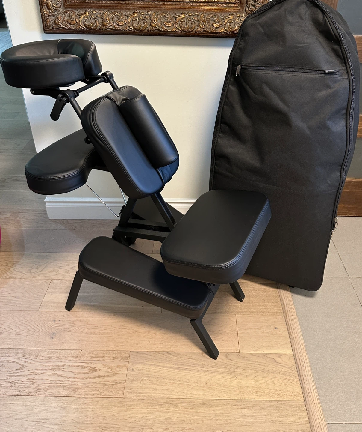 Black Massage Chair with Carrying Bag - photo 3