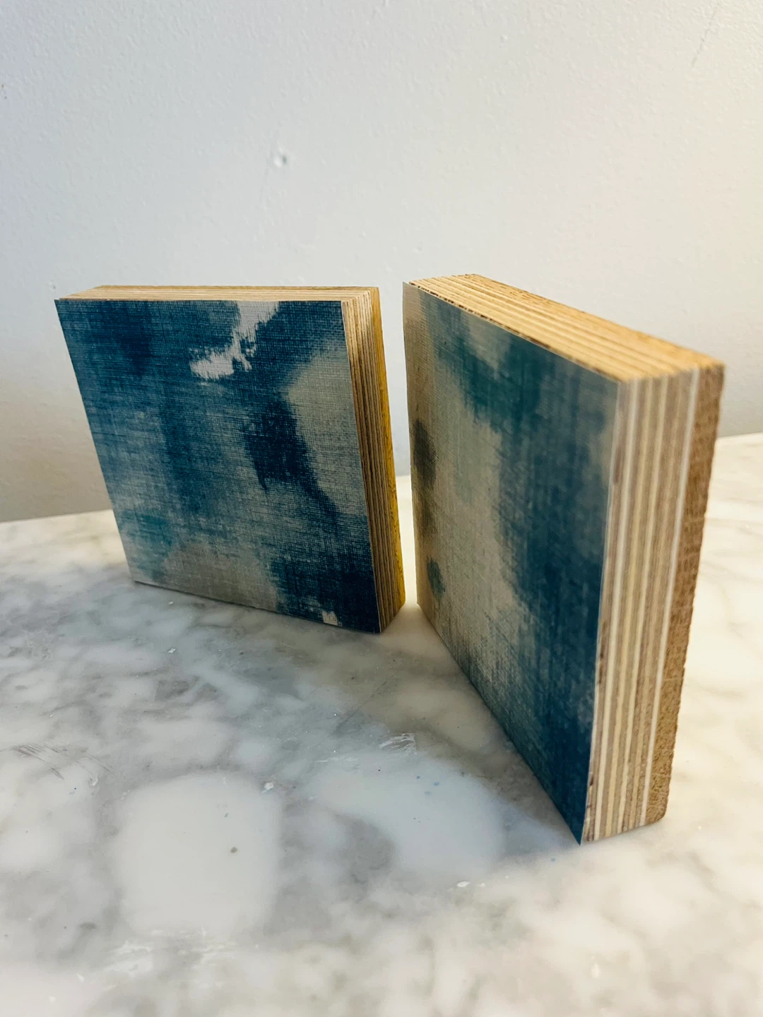 Set of 2 Decorative Wooden Blocks - photo 3