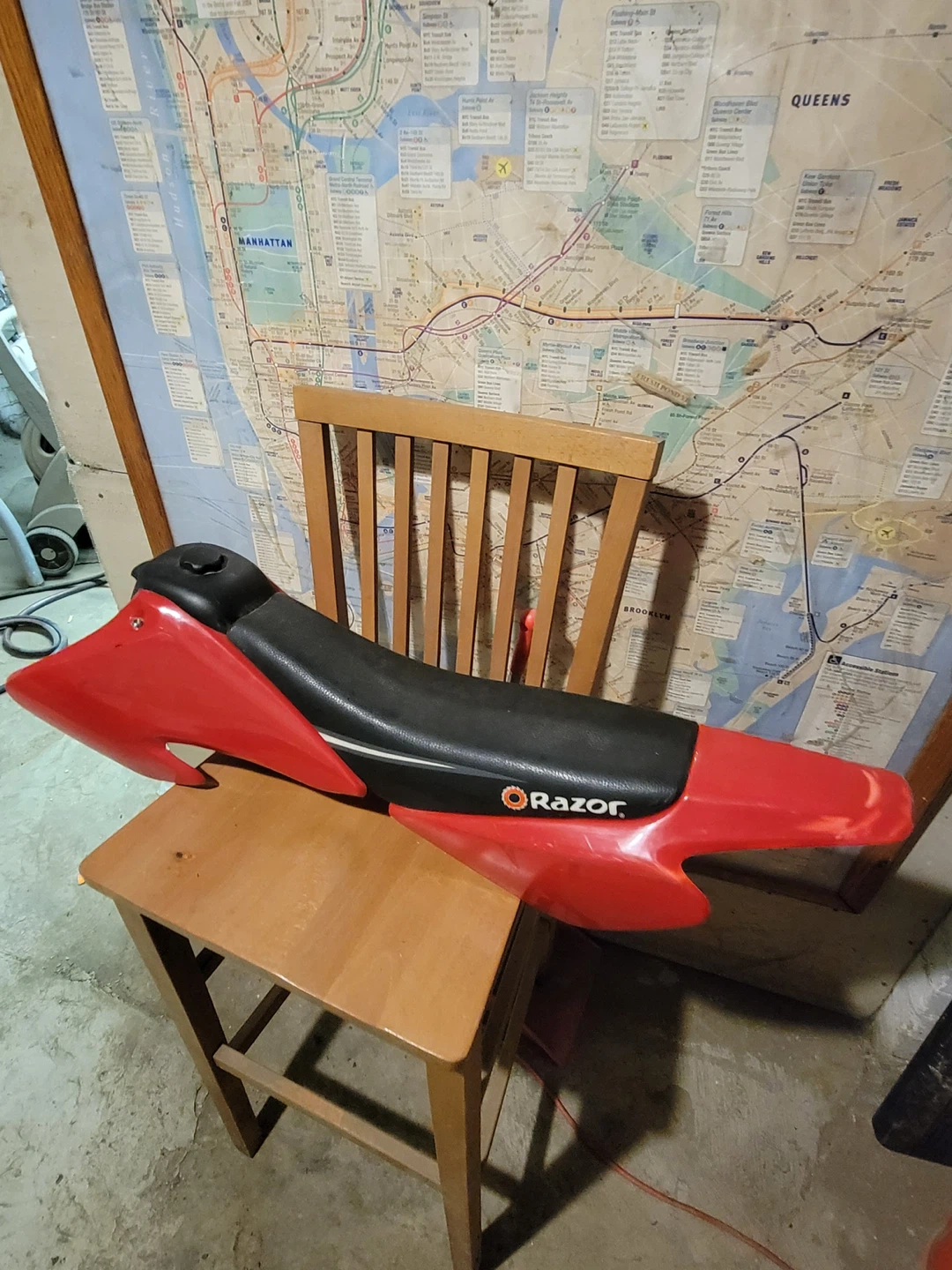 Razor Electric Dirt Bike Frame and Seat - photo 4