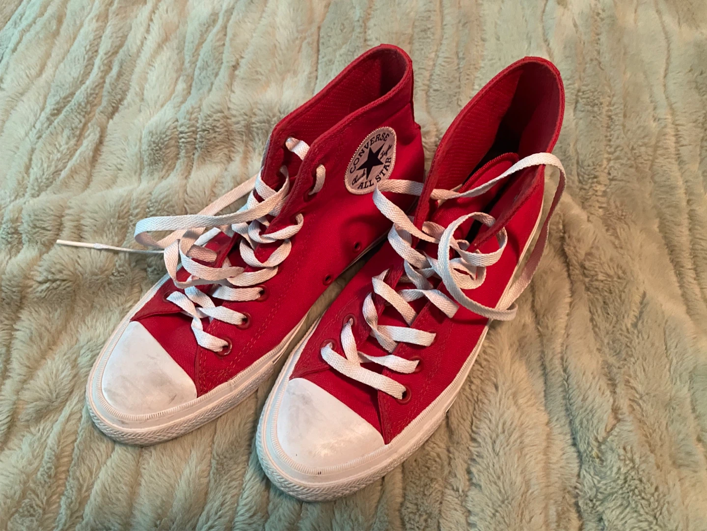 Converse Chuck Taylor All Star II Red High Top Sneakers