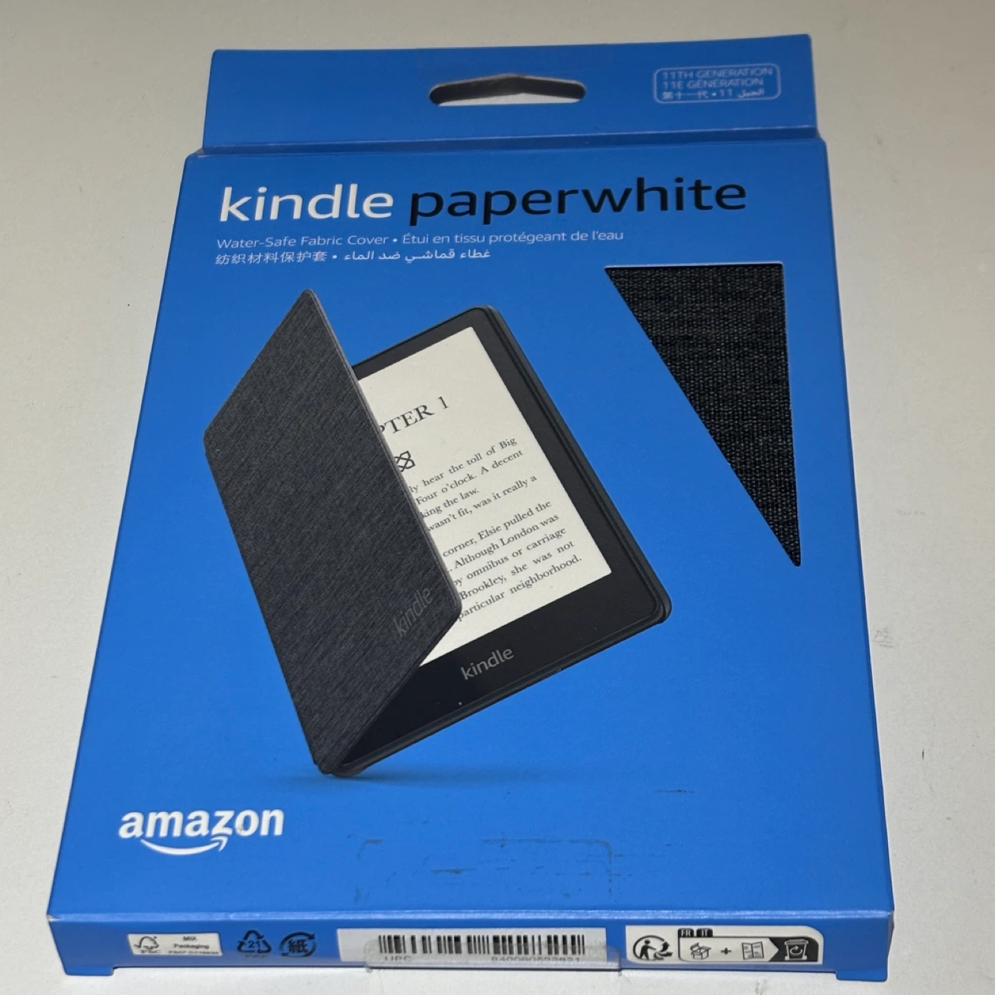 Amazon Kindle Paperwhite 11th Gen Water-Safe Fabric Cover