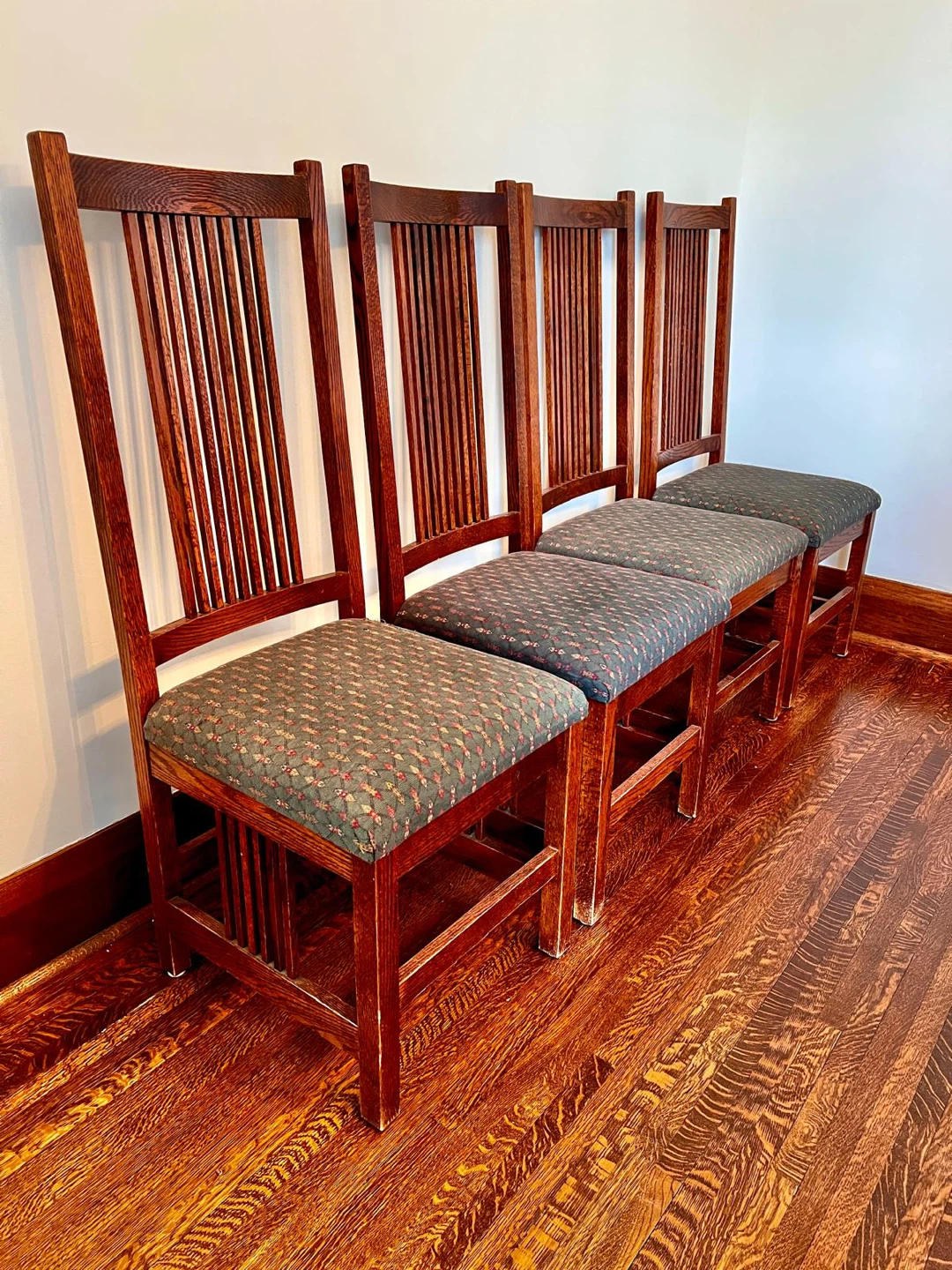 Dining Chairs Set of 4 – Solid Oak, Made in Toronto