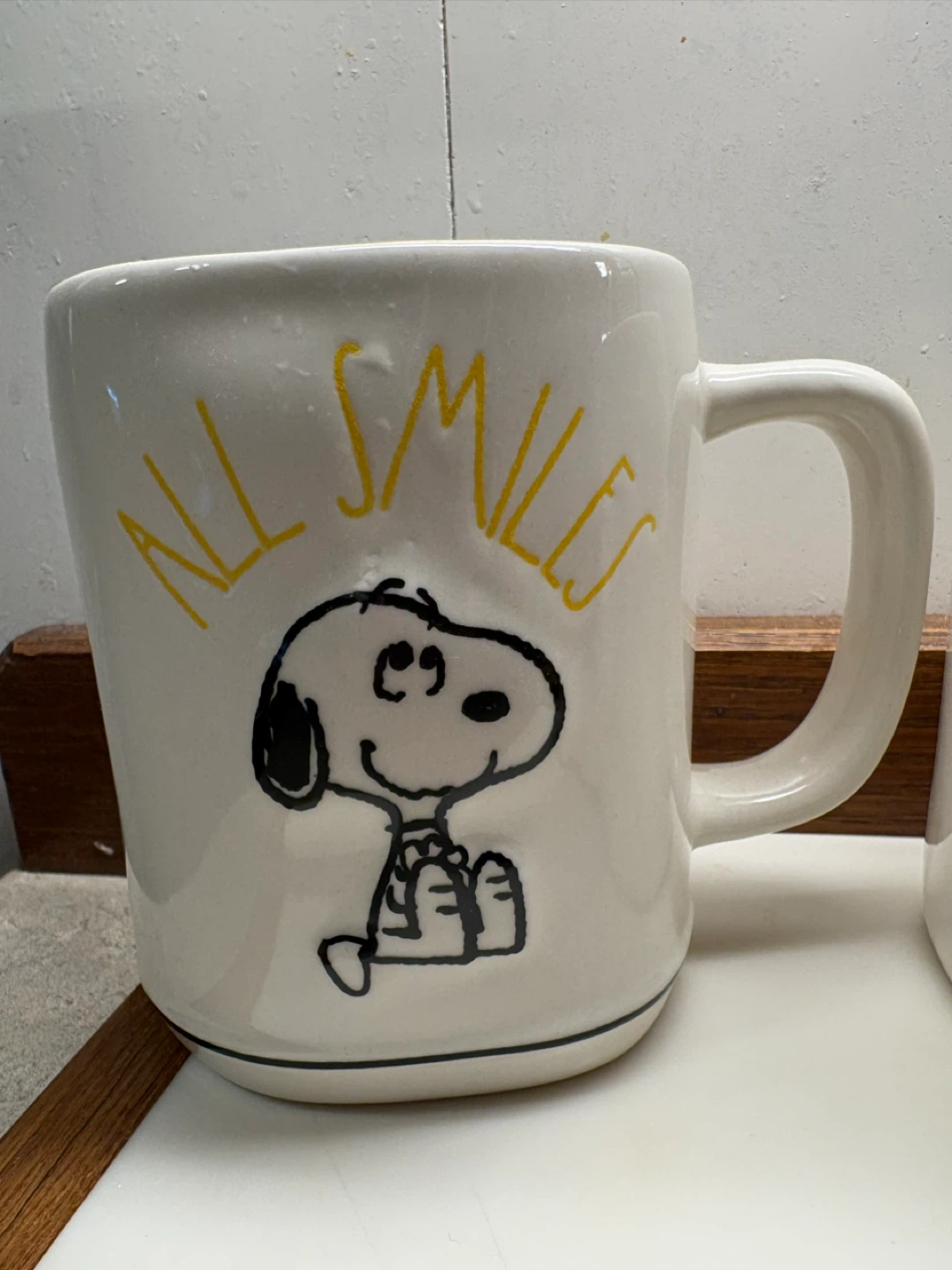 Rae Dunn Peanuts Snoopy Mugs (Set of 2) - photo 2