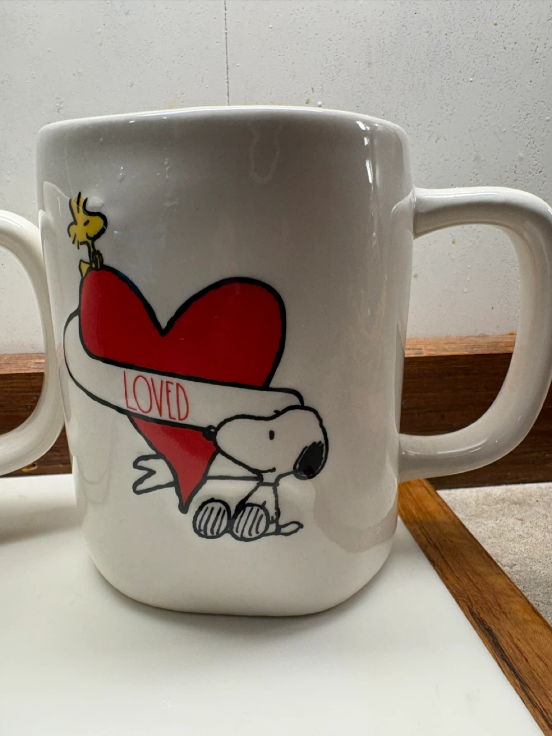 Rae Dunn Peanuts Snoopy Mugs (Set of 2) - photo 3