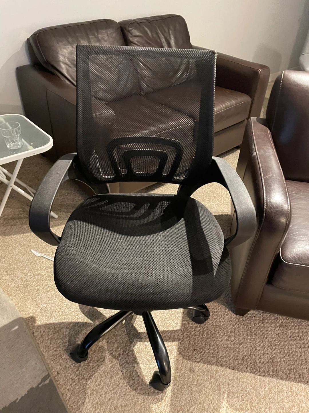Black Mesh Office Chair - photo 3