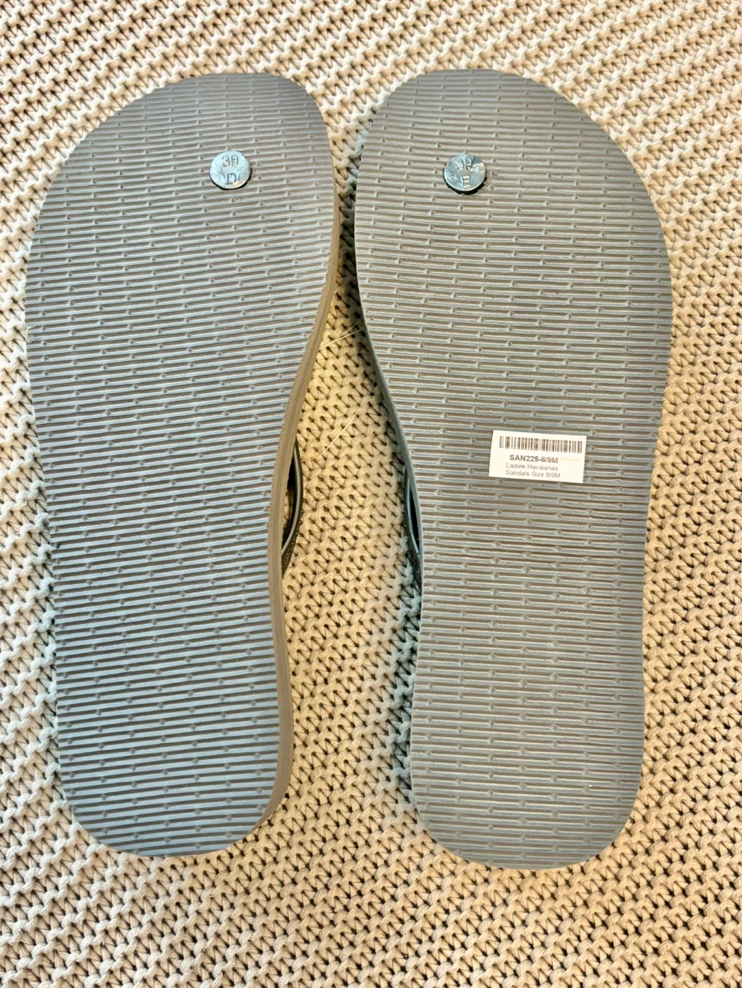 Havaianas Flip Flops Gray Size 39 - photo 3