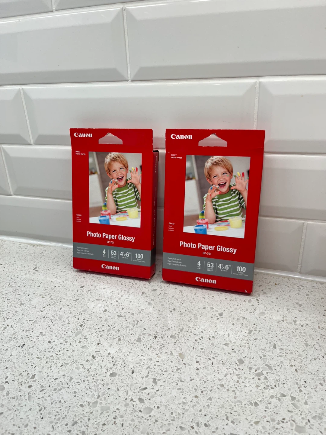 Canon 4x6 inch Photo Paper Glossy (100 Sheets/Package)