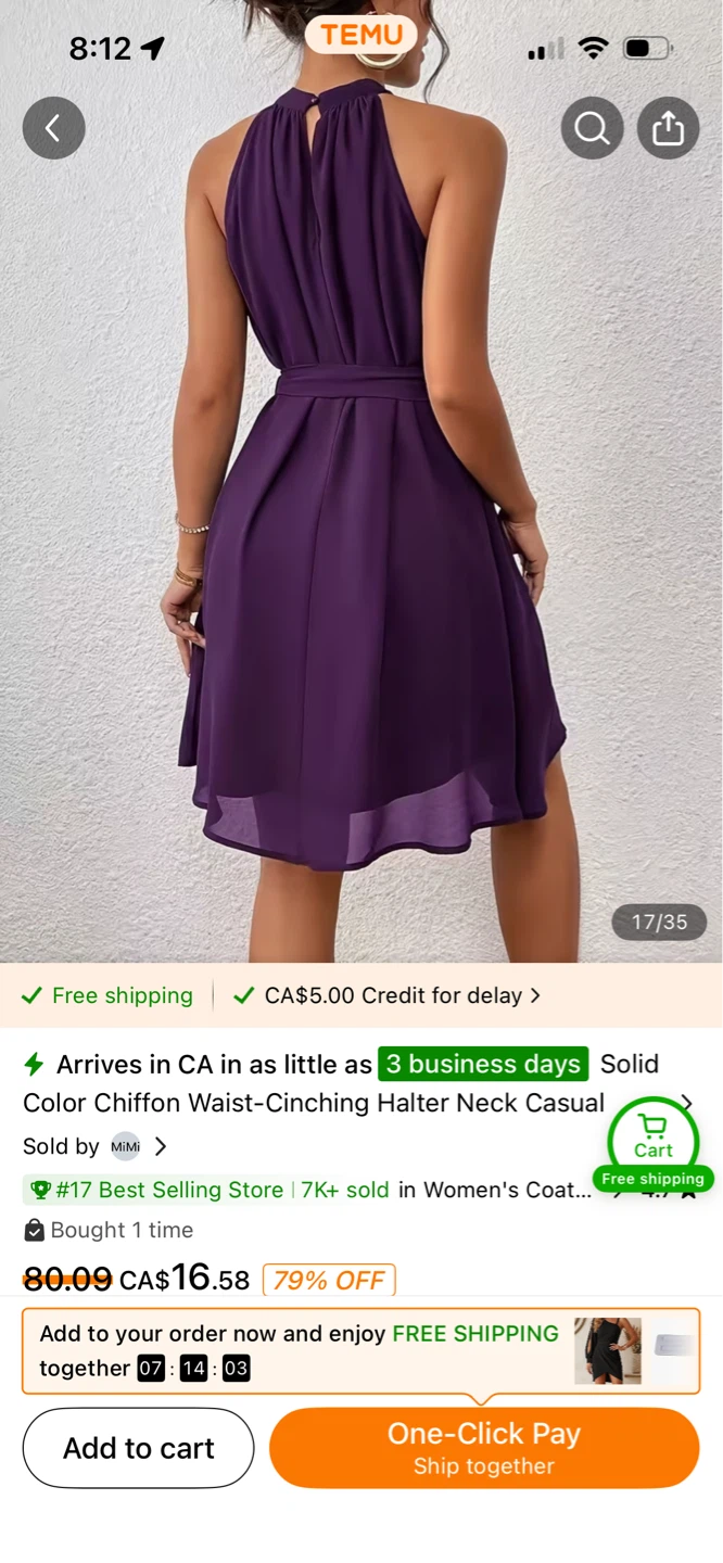 Halter dress - photo 2