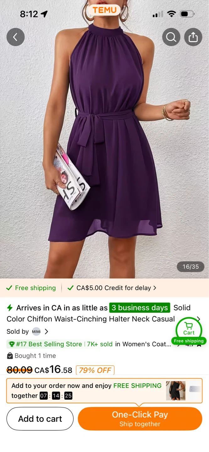 Halter dress