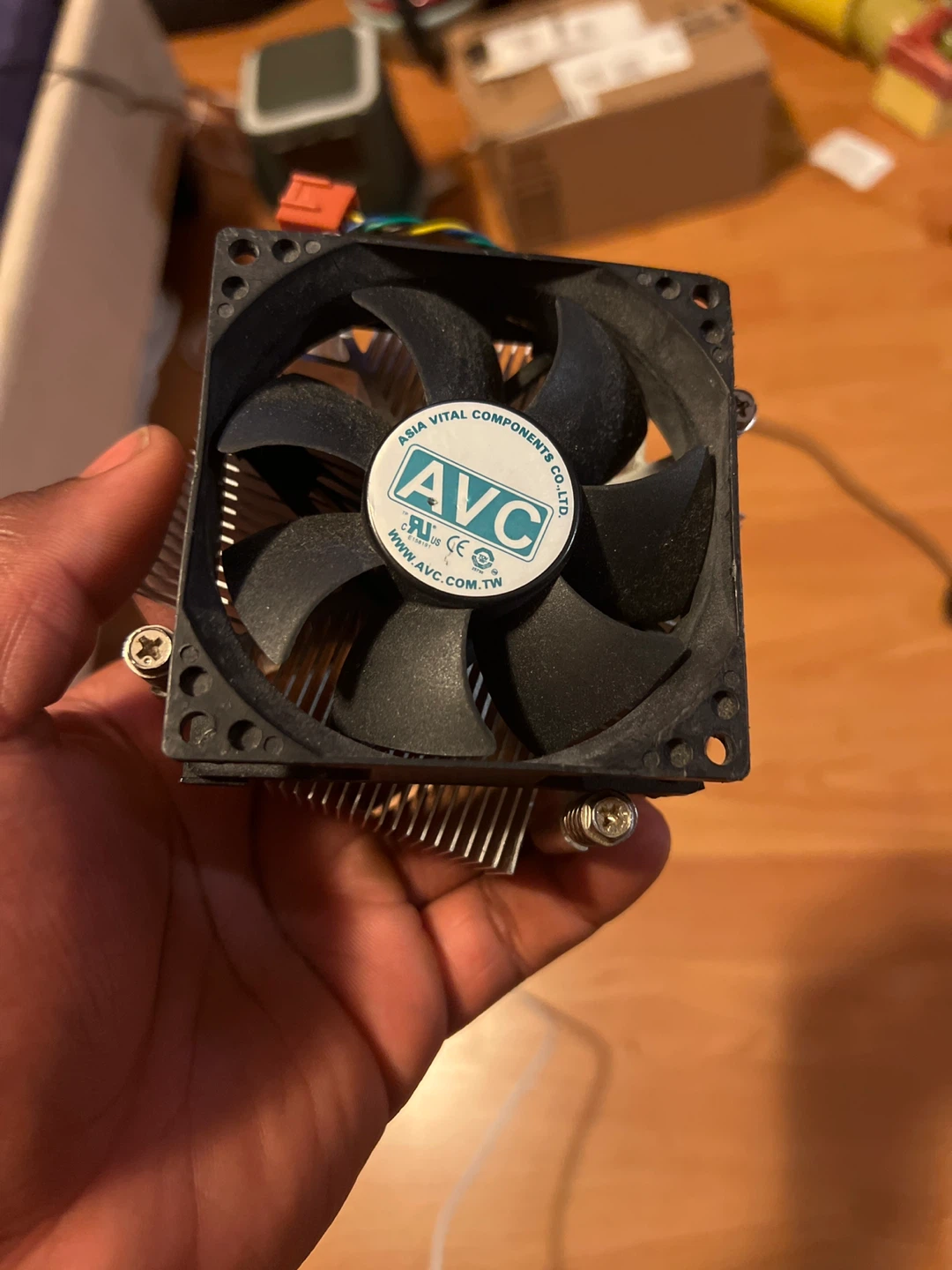 AVC CPU Cooler Fan with Heatsink
