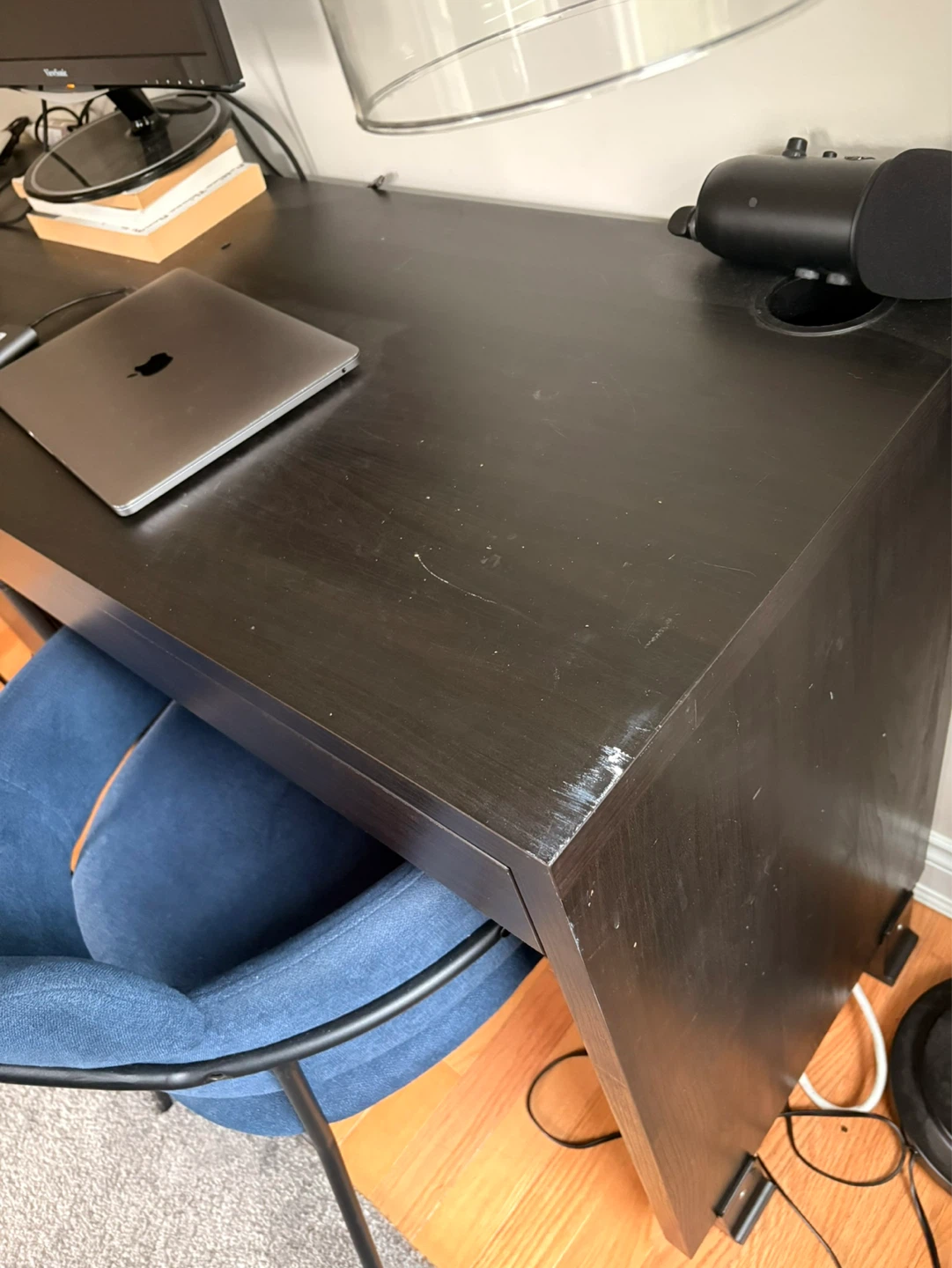 IKEA MICKE Desk - Black-Brown - photo 2
