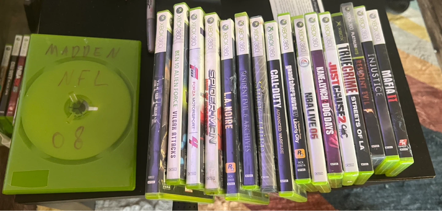Xbox 360 Game Collection