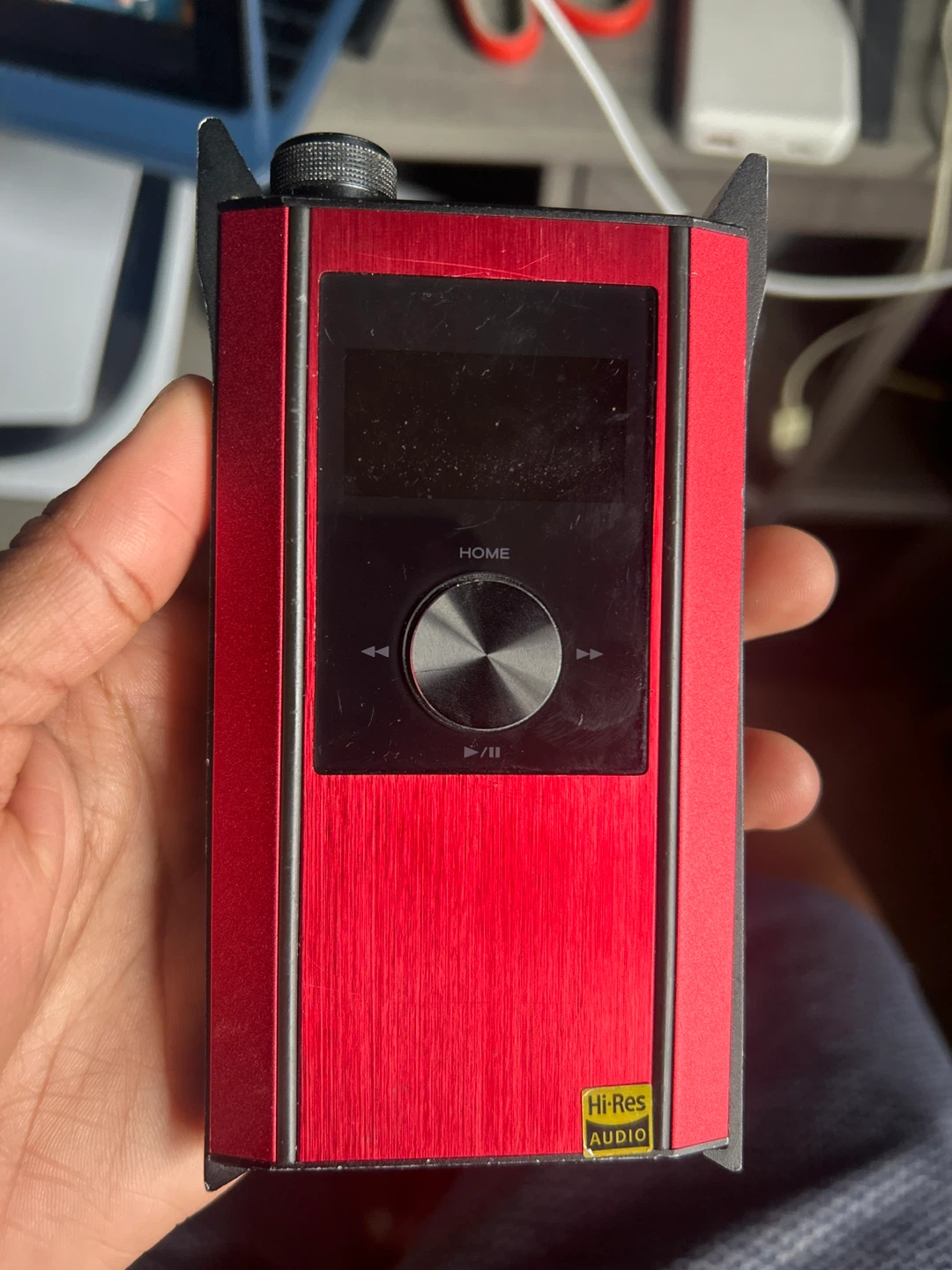 TEAC Portable Hi-Res Audio Player Red