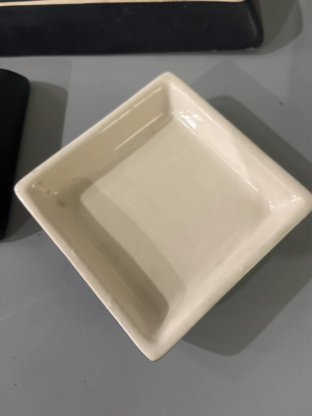 Black Serving Tray and Dish Set - photo 4