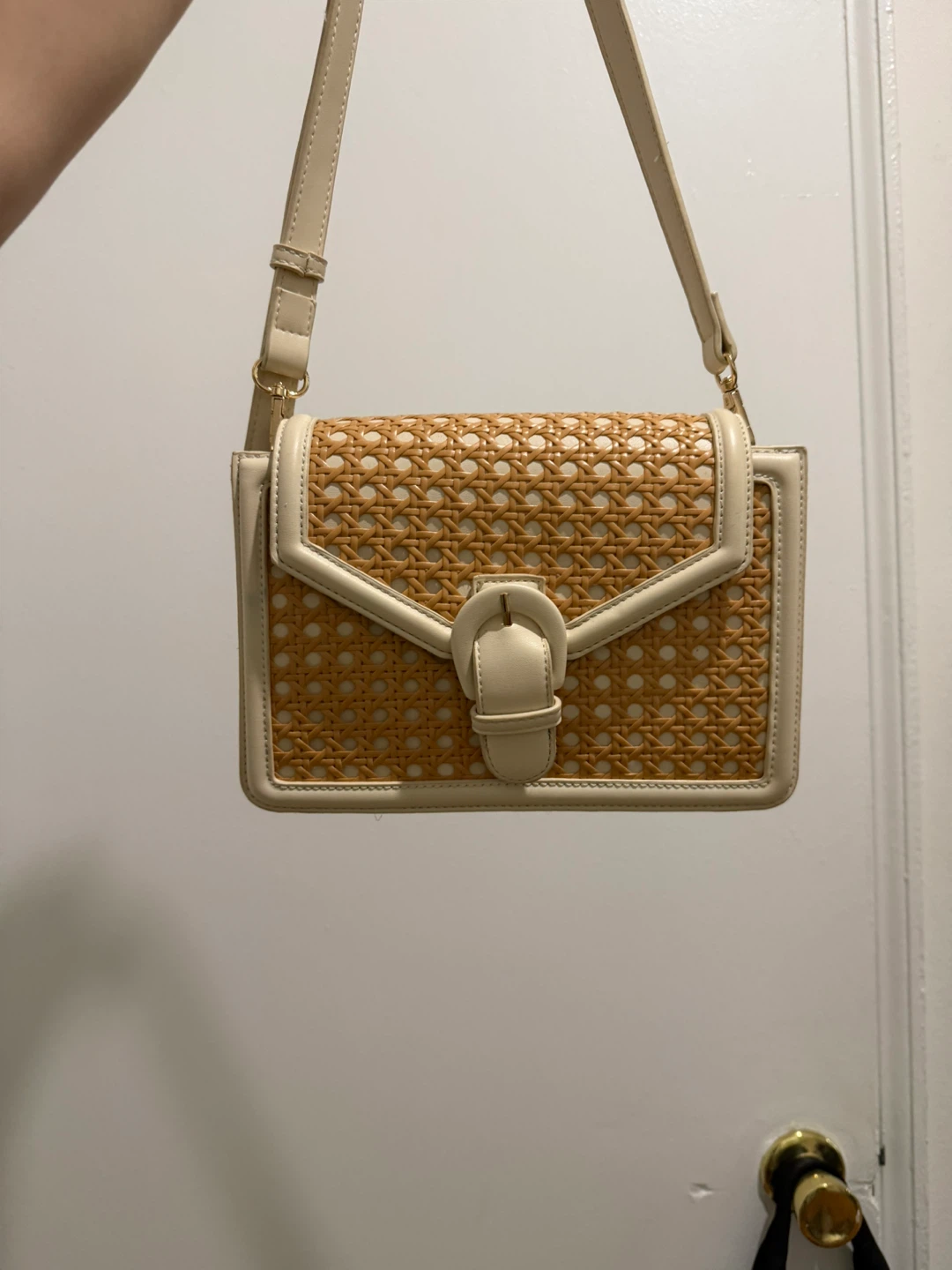 Cross body beige bag - photo 2