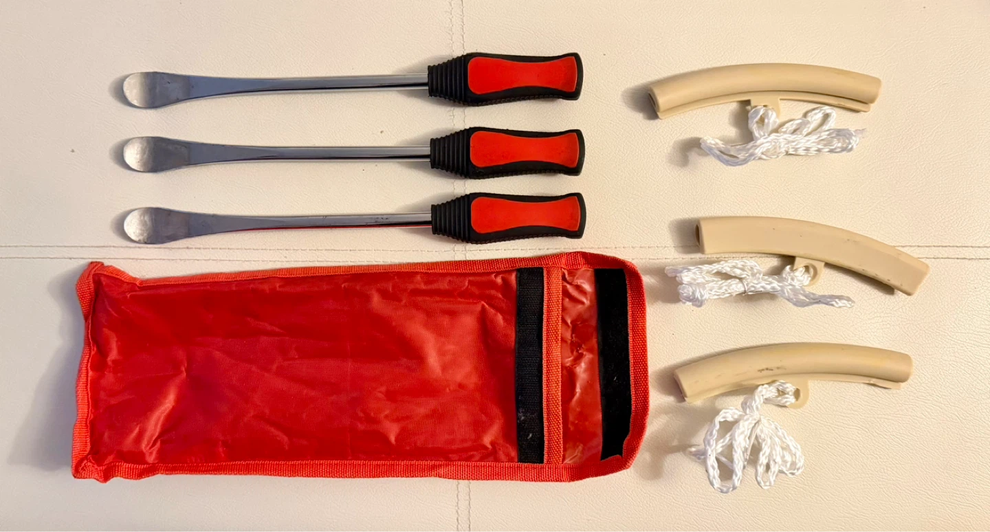 Motorcycle Tire Changer Tool Set with Bag