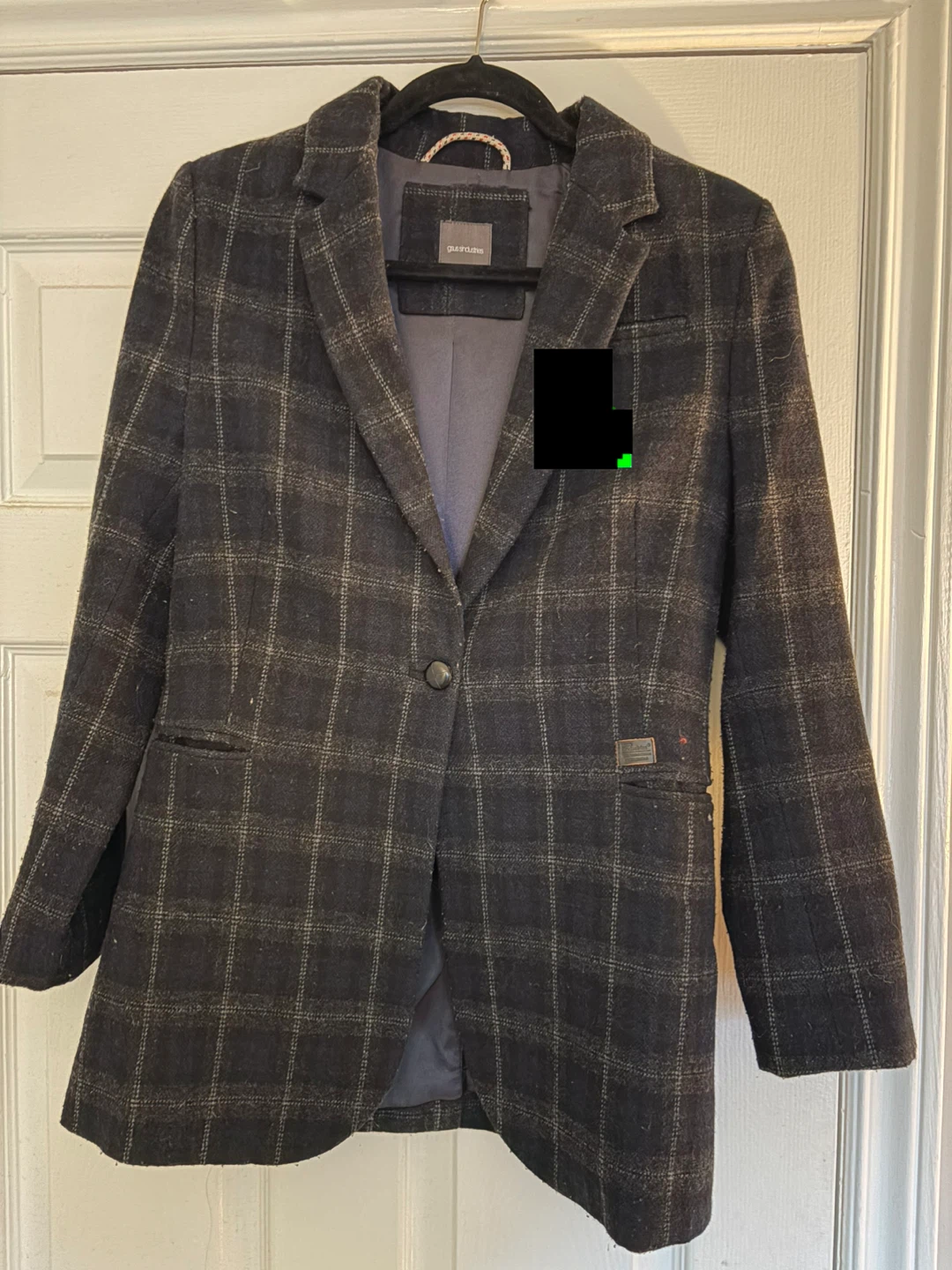 GSUS Industries Plaid Blazer