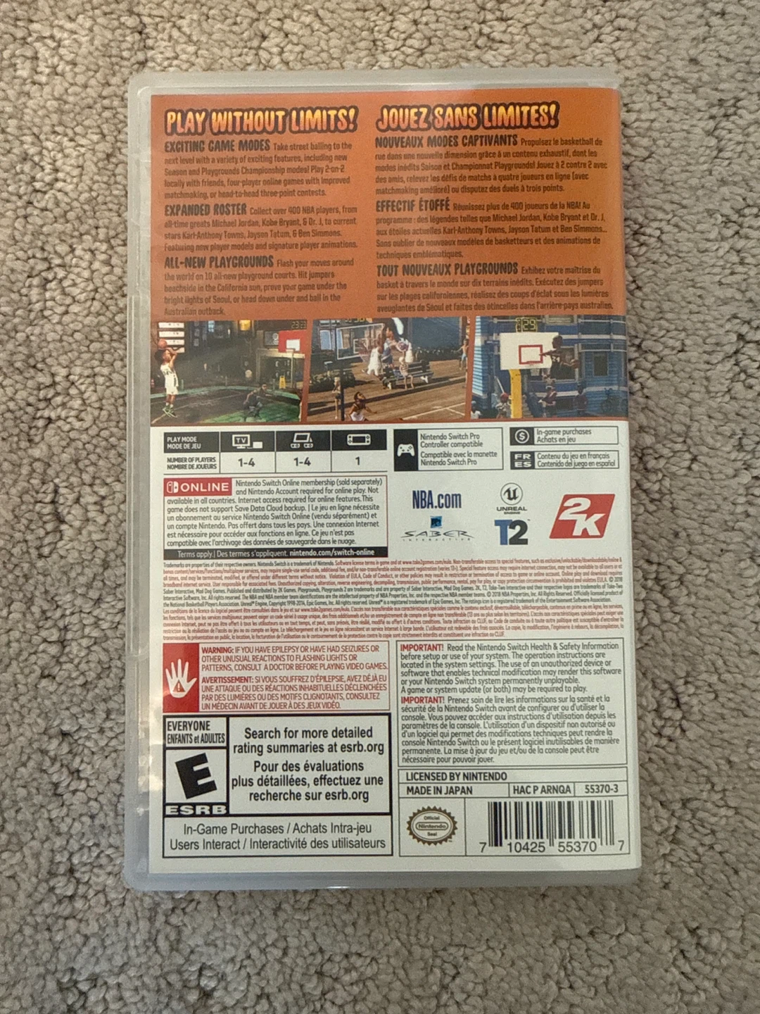 Nintendo Switch NBA 2K Playgrounds 2 Game - photo 2