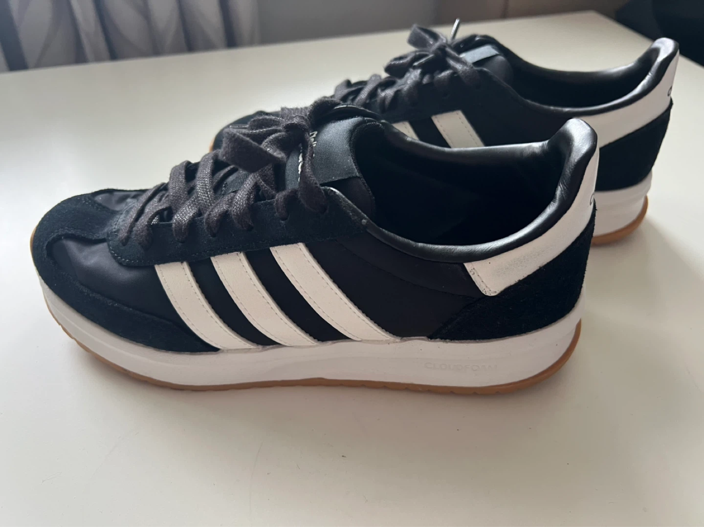 Adidas Cloudfoam Comfort Sneakers Black White - photo 2