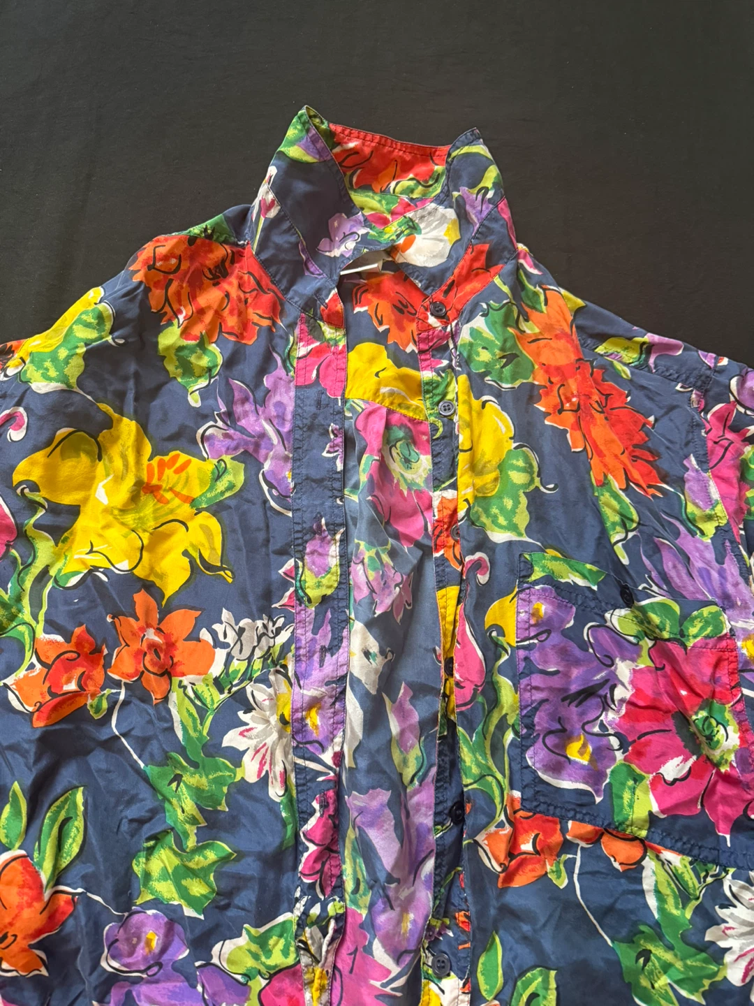 Arnold B. Floral Silk Short Sleeve Shirt - photo 2
