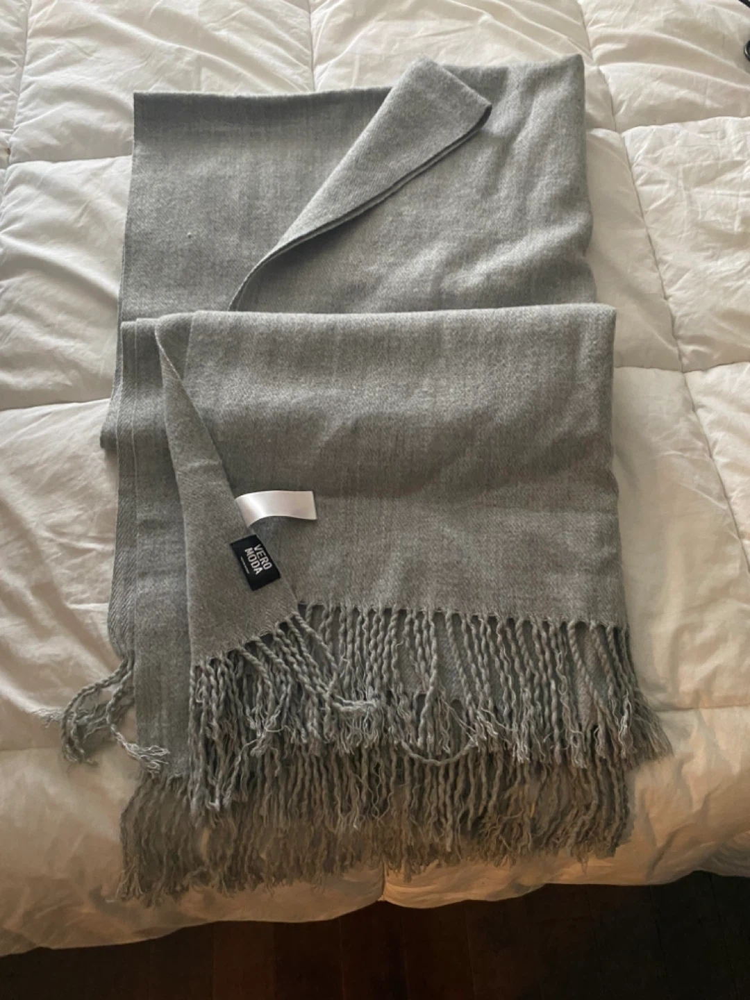 Vero Moda Grey Scarf - photo 3