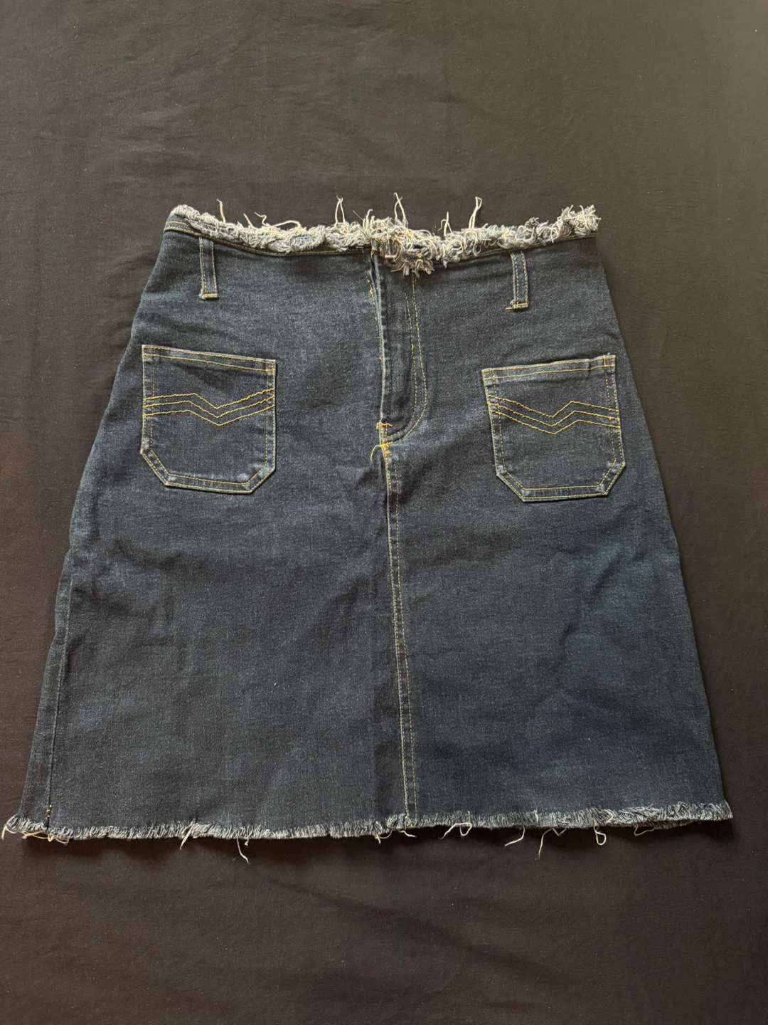 Denim Mini Skirt