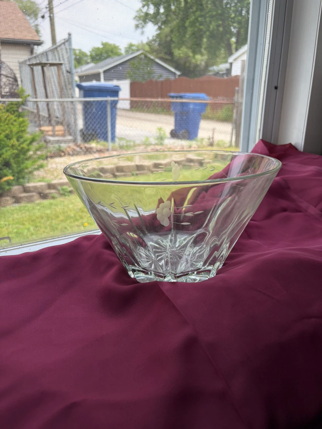 Glass Serving Bowl - photo 2