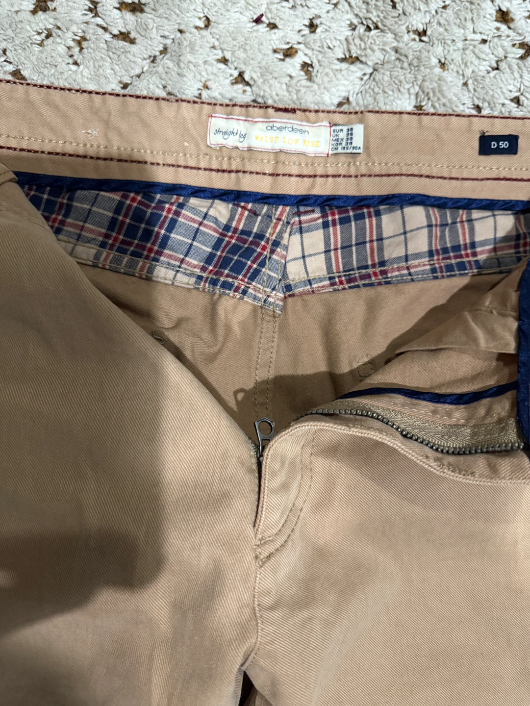 Aberdeen Straight Leg Chinos - Tan - photo 2