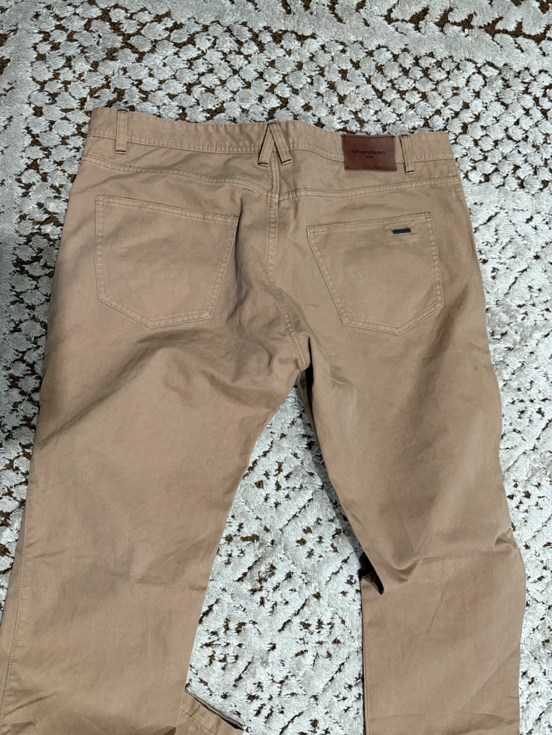 Aberdeen Straight Leg Chinos - Tan - photo 3