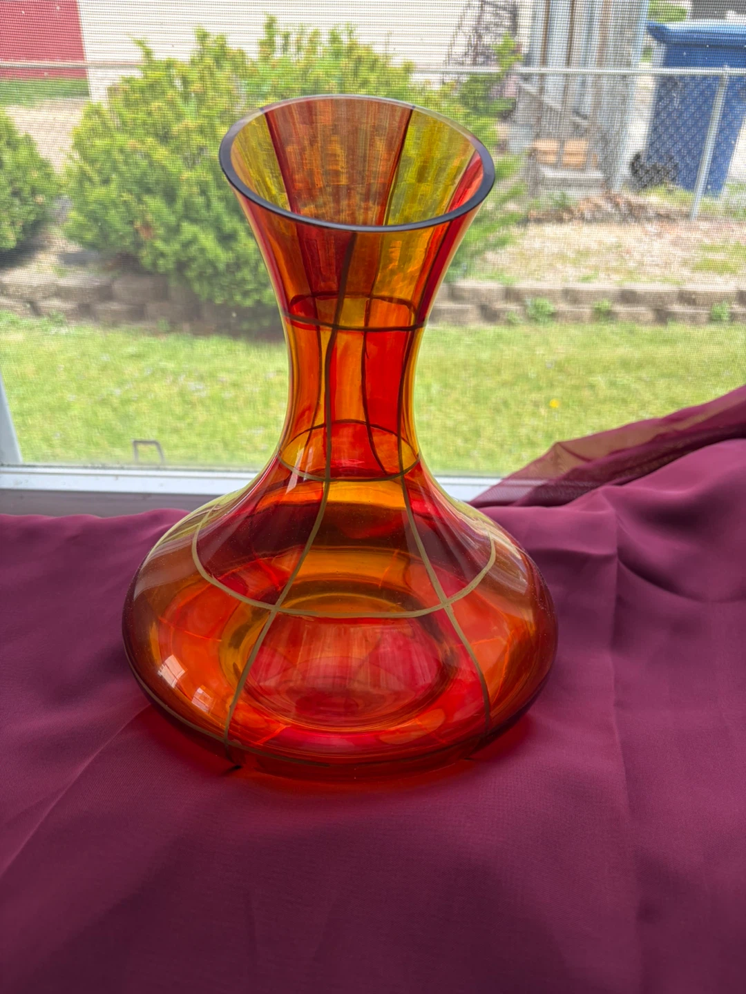 Decorative Glass Vase