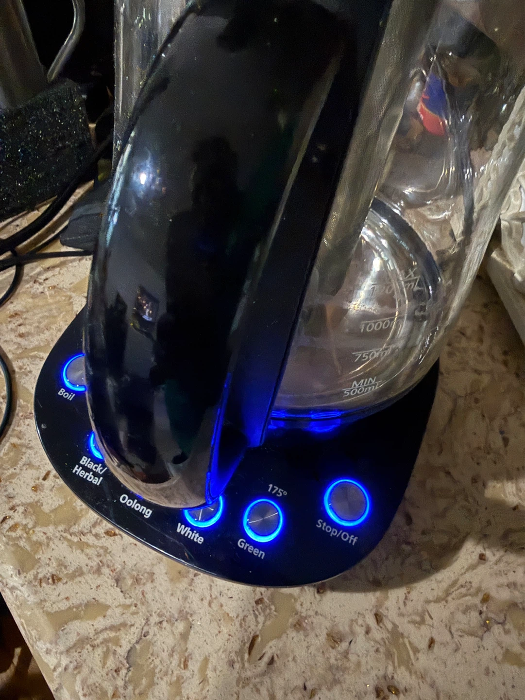 Variable Temperature Electric Kettle with Tea Infuser - photo 2