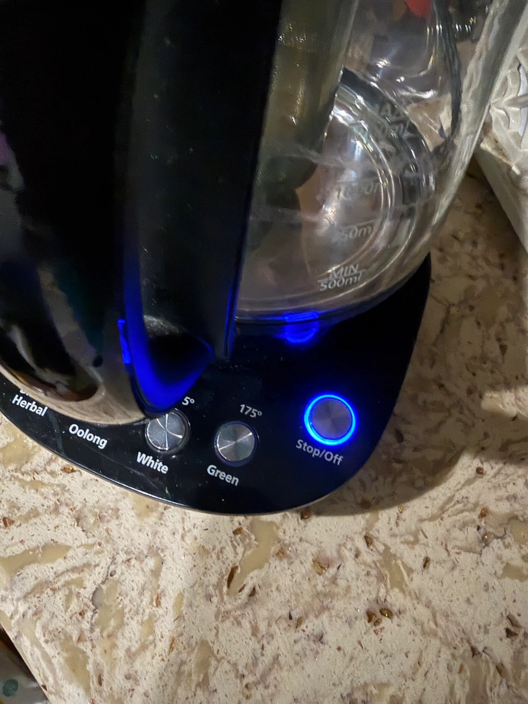 Variable Temperature Electric Kettle with Tea Infuser - photo 3