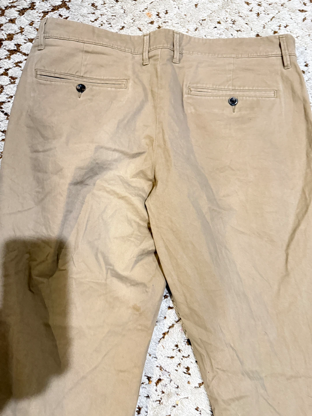 Men's Khaki Chinos - Size 36x30