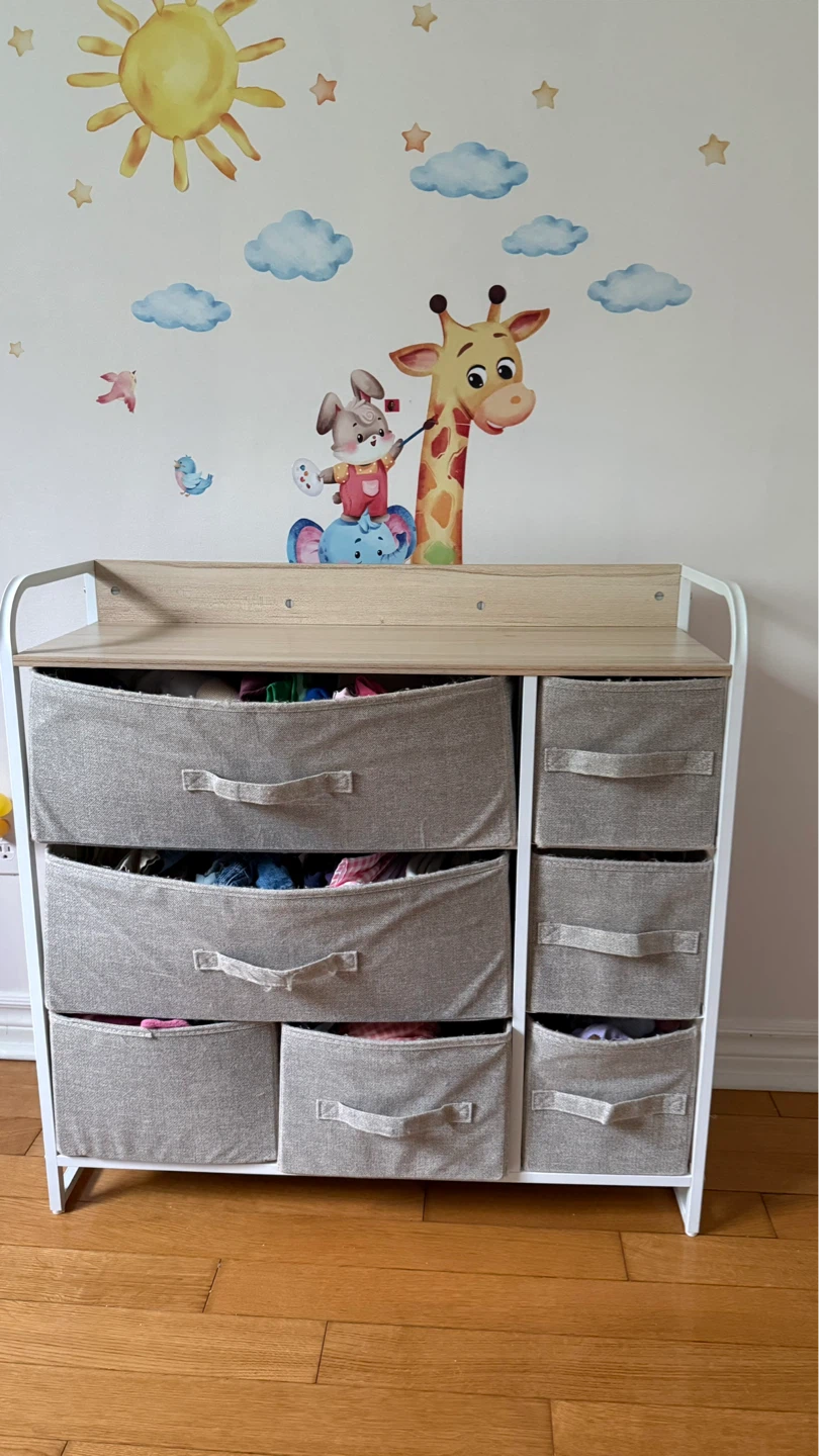 Fabric Storage Drawer Unit